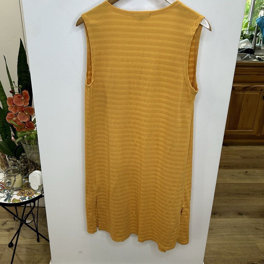 Sun & Shadow Long Cardigan Sweater Sleeveless Size S - Picture 4 of 7